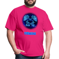 Thumbnail for Men's Stellar Gemini Classic T-Shirt - fuchsia