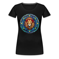 Thumbnail for Women's Mosaic Leo Premium T-Shirt - black