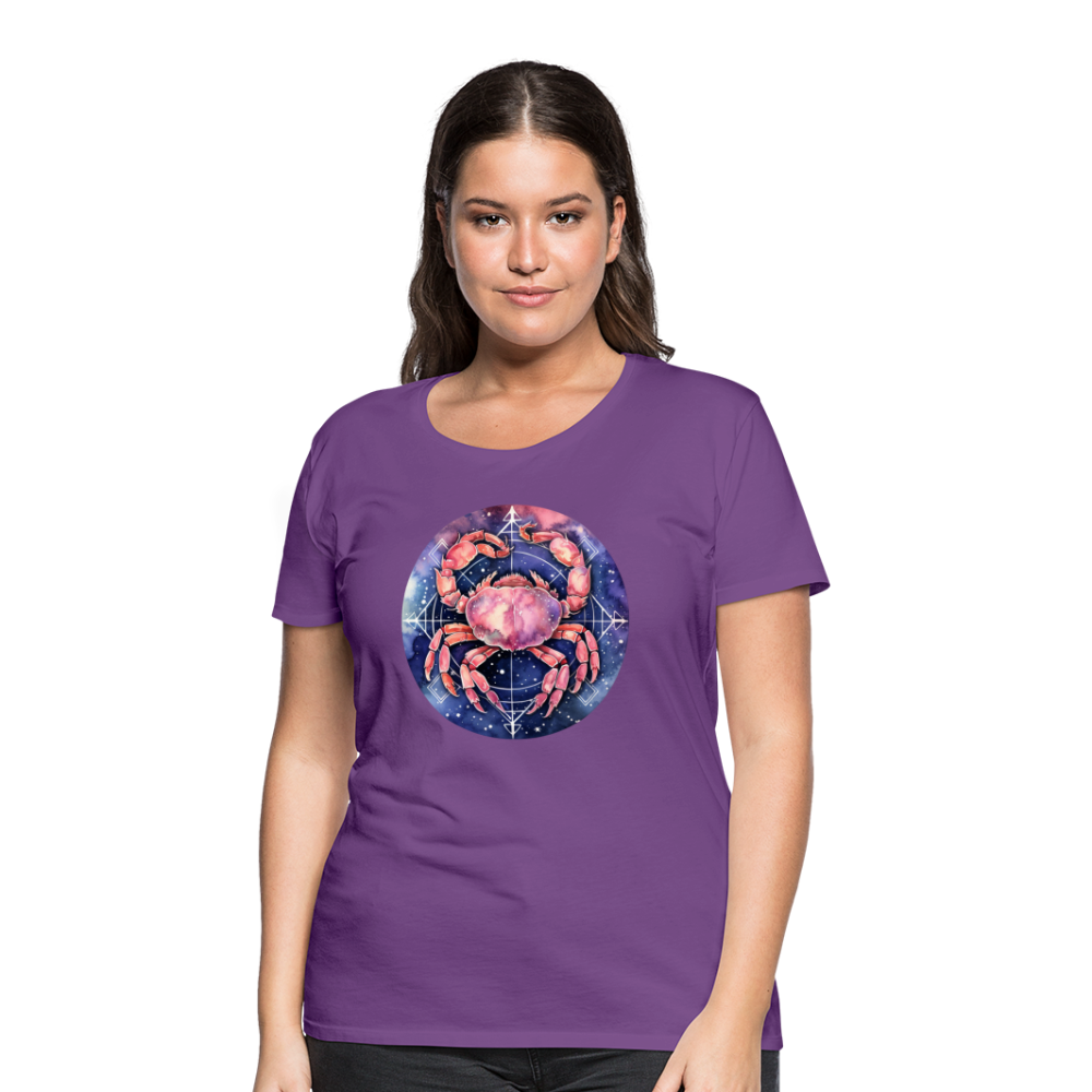 Women’s Mythical Cancer Premium T-Shirt - purple