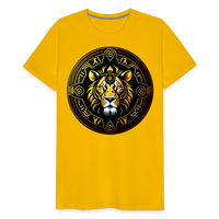 Thumbnail for Men's Mythical Leo Premium T-Shirt - sun yellow