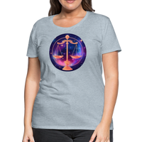 Thumbnail for Women’s Magic Libra Premium T-Shirt - heather ice blue