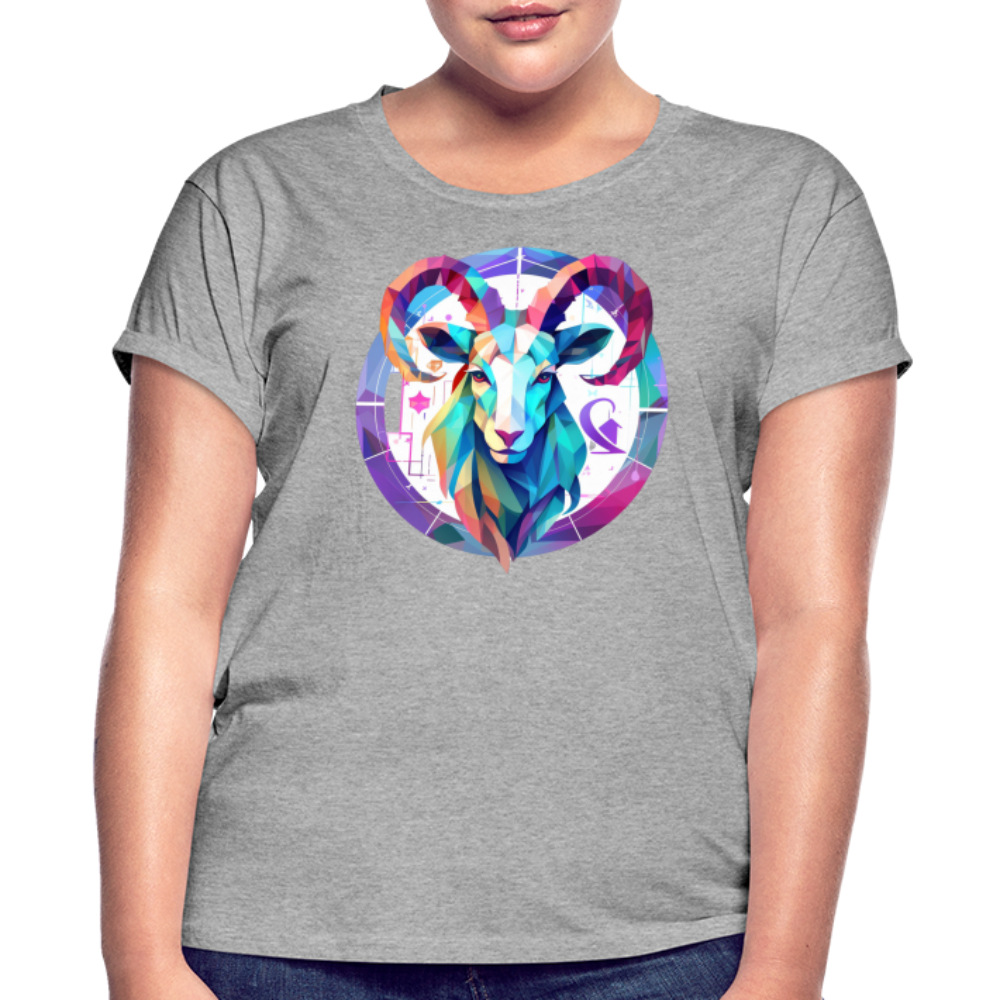 Women's Mythical Aries Relaxed Fit T-Shirt - heather gray