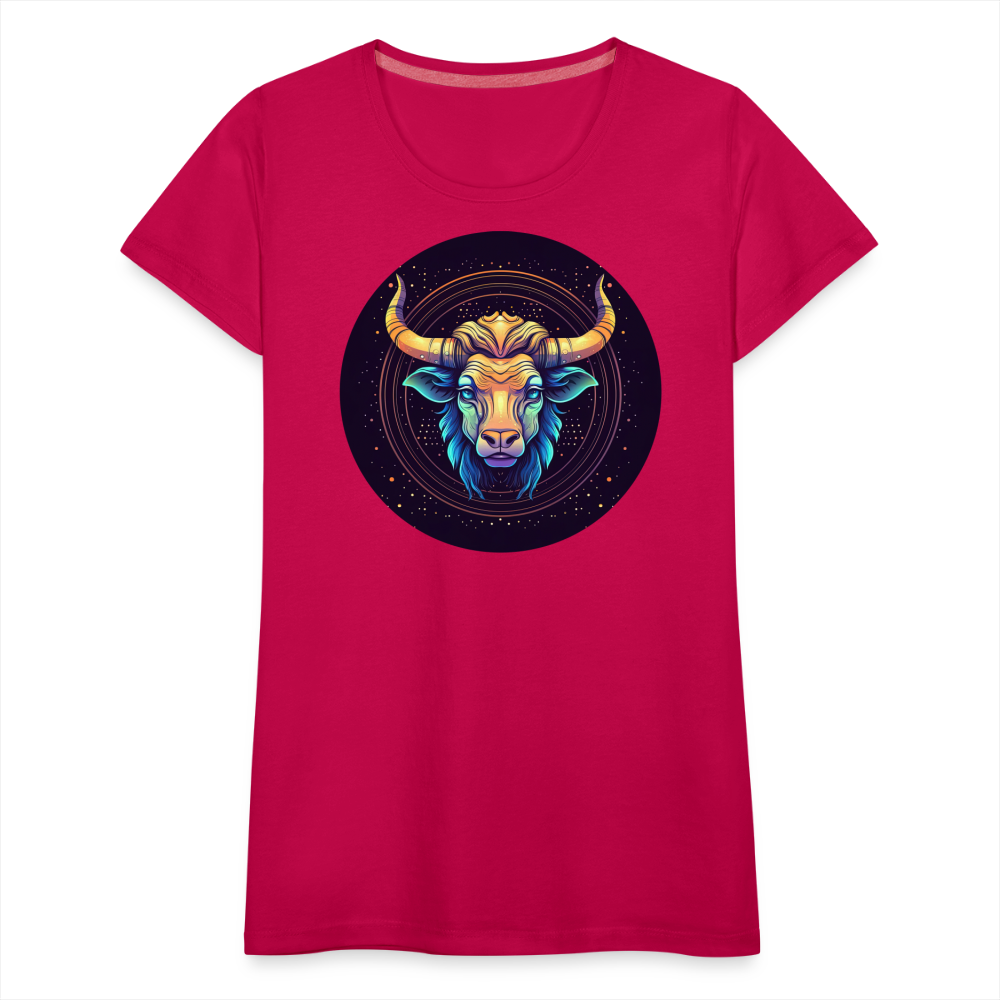 Women’s Magic Taurus Premium T-Shirt - dark pink