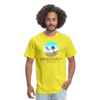 Thumbnail for Men's Dragonfly Classic T-Shirt - yellow