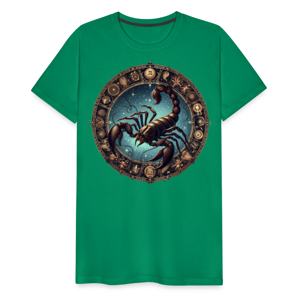 Men's Mythical Scorpio Premium T-Shirt - kelly green