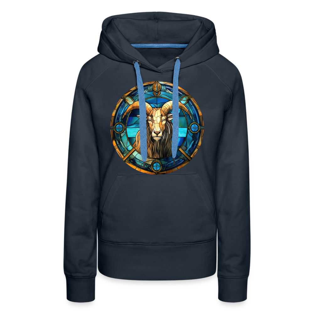 Women’s Mosaic Capricorn Premium Hoodie - navy