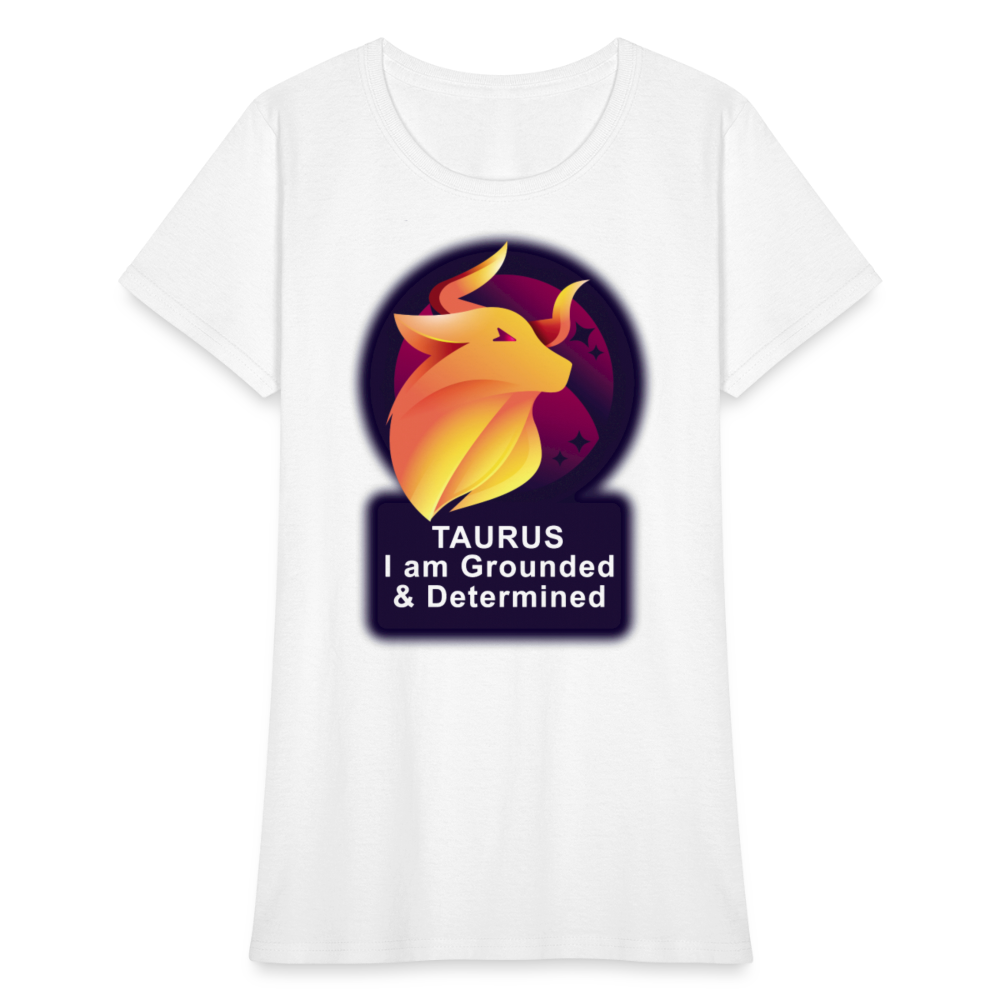 Women's Glow Taurus T-Shirt - white