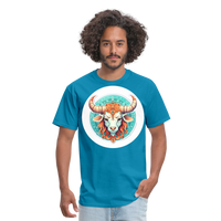 Thumbnail for Men's Symbol Taurus Classic T-Shirt - turquoise