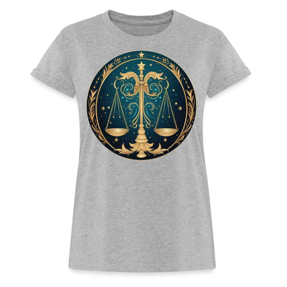 Women's Mystic Libra Relaxed Fit T-Shirt - heather gray