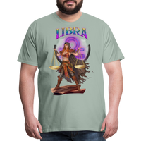 Thumbnail for Men's Astral Libra Premium T-Shirt - steel green