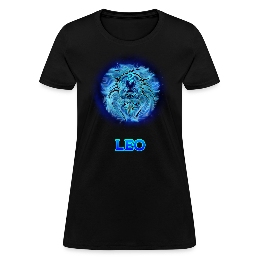 Women's Stellar Leo T-Shirt - black