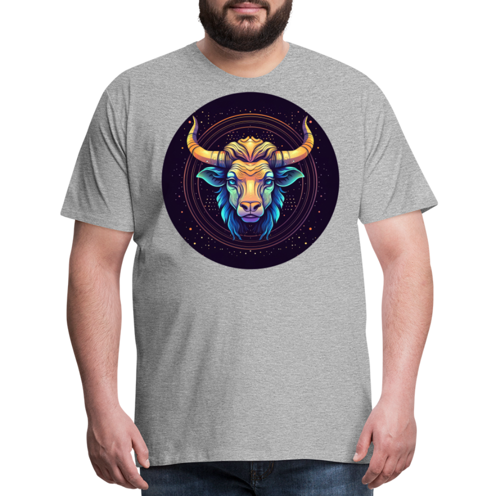 Men's Magic Taurus Premium T-Shirt - heather gray