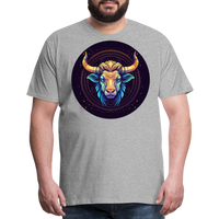 Thumbnail for Men's Magic Taurus Premium T-Shirt - heather gray