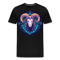 Thumbnail for Men's Mystic Aries Premium T-Shirt - black