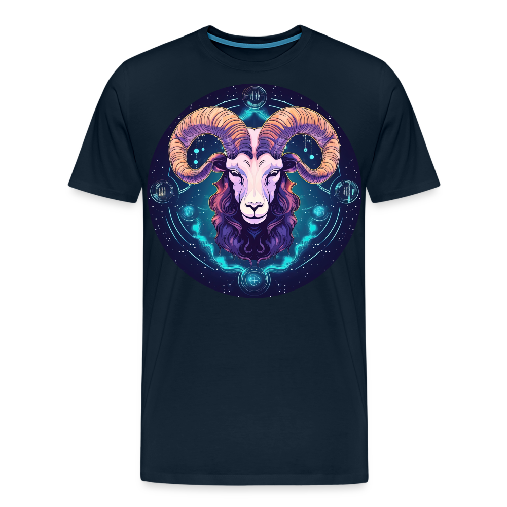 Men's Magic Capricorn Premium T-Shirt - deep navy