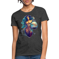 Thumbnail for Women's Mythical Aquarius T-Shirt - heather black