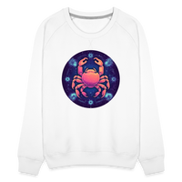 Thumbnail for Women’s Magic Cancer Premium Sweatshirt - white