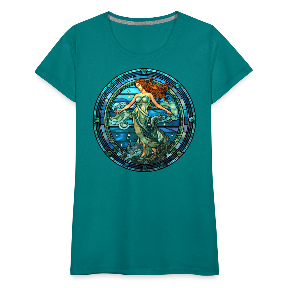 Women’s Mosaic Aquarius Premium T-Shirt - teal