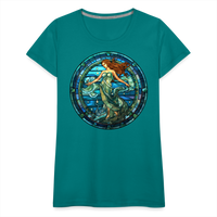 Thumbnail for Women’s Mosaic Aquarius Premium T-Shirt - teal