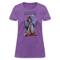 Thumbnail for Women's Astral Aquarius T-Shirt - purple heather