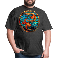 Thumbnail for Men's Mosaic Pisces Classic T-Shirt - heather black