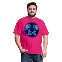 Thumbnail for Men's Stellar Gemini Classic T-Shirt - fuchsia