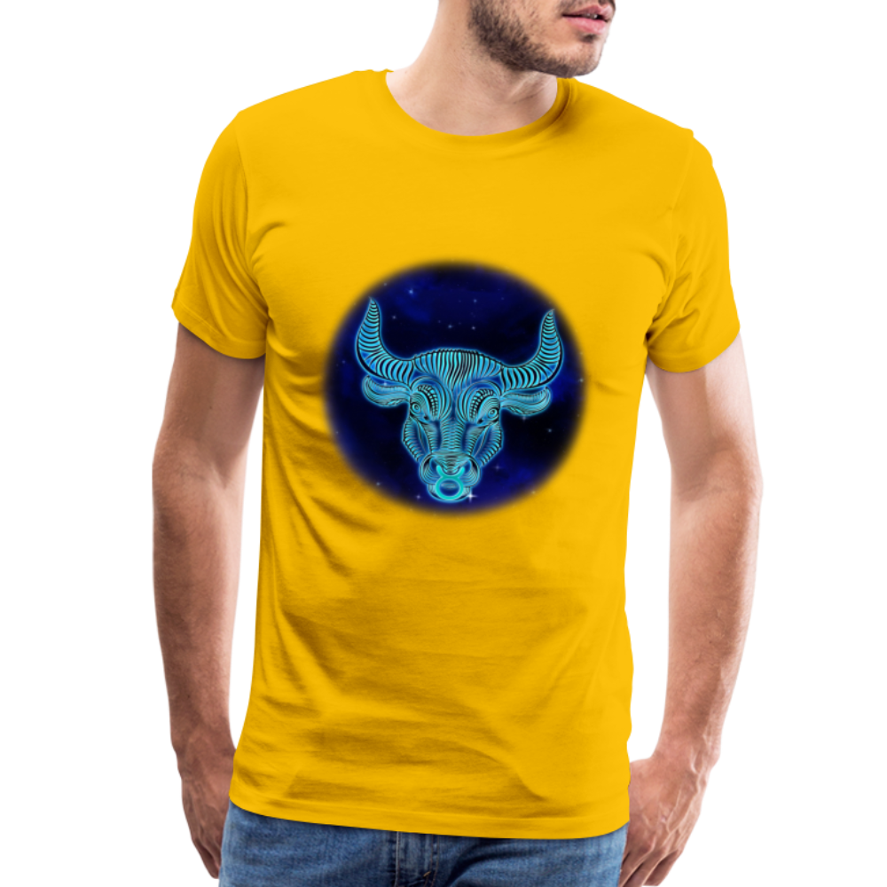 Men's Taurus Premium T-Shirt - sun yellow