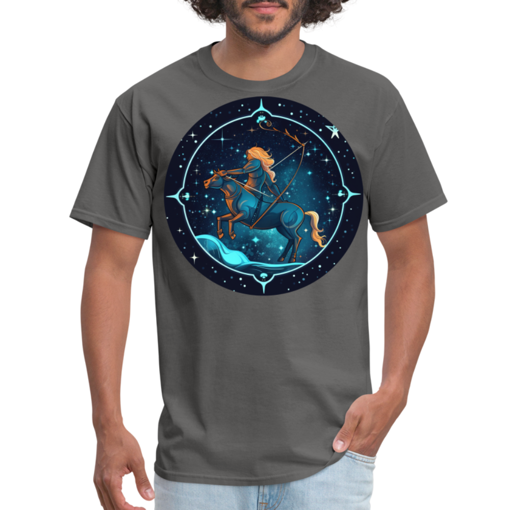 Men's Magic Sagittarius Classic T-Shirt - charcoal