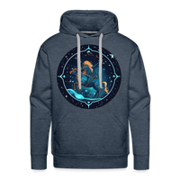 Thumbnail for Men’s Magic Sagittarius Premium Hoodie - heather denim