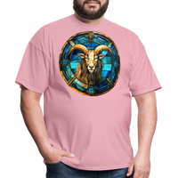 Thumbnail for Men's Mosaic Capricorn Classic T-Shirt - pink