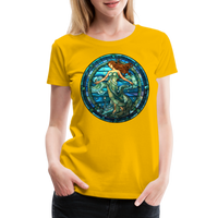 Thumbnail for Women’s Mosaic Aquarius Premium T-Shirt - sun yellow