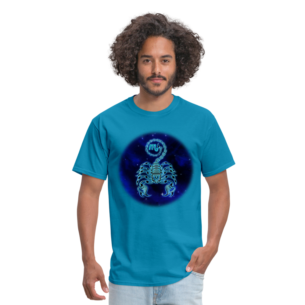 Men's Stellar Scorpio Classic T-Shirt - turquoise