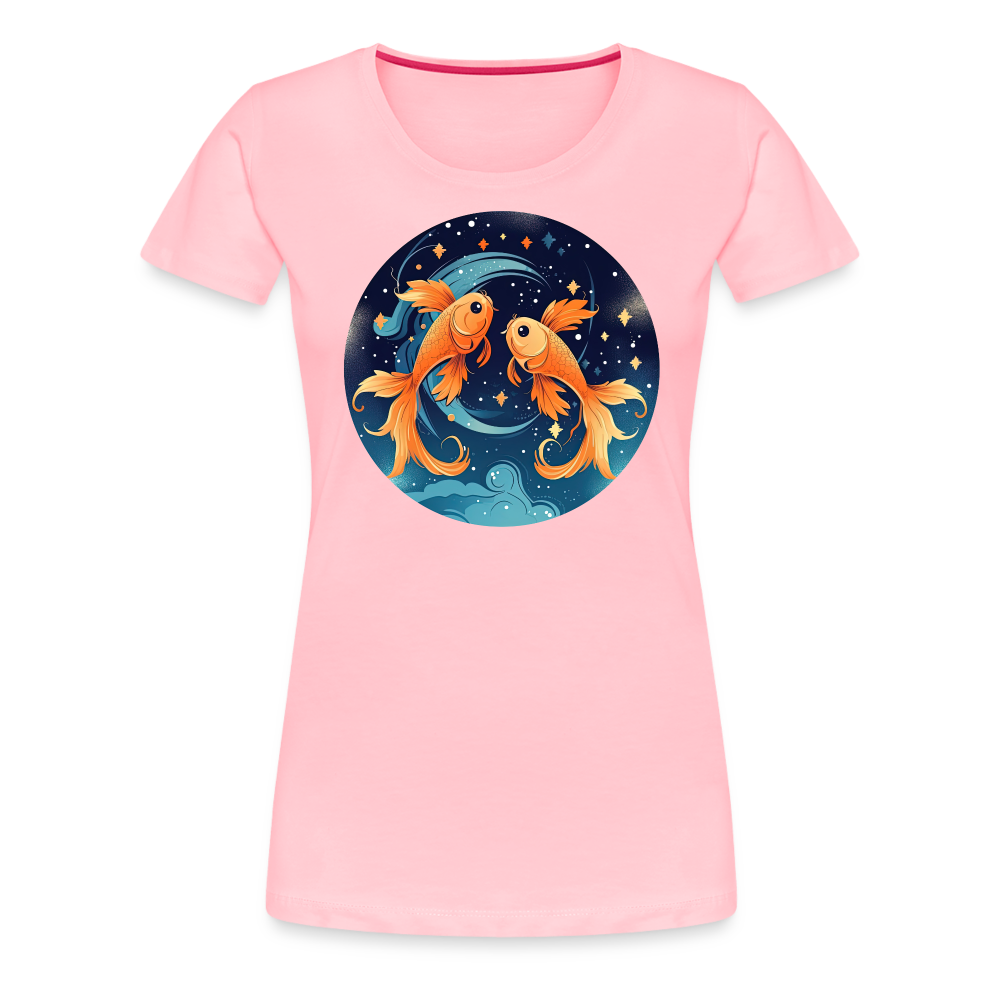 Women’s Magic Pisces Premium T-Shirt - pink