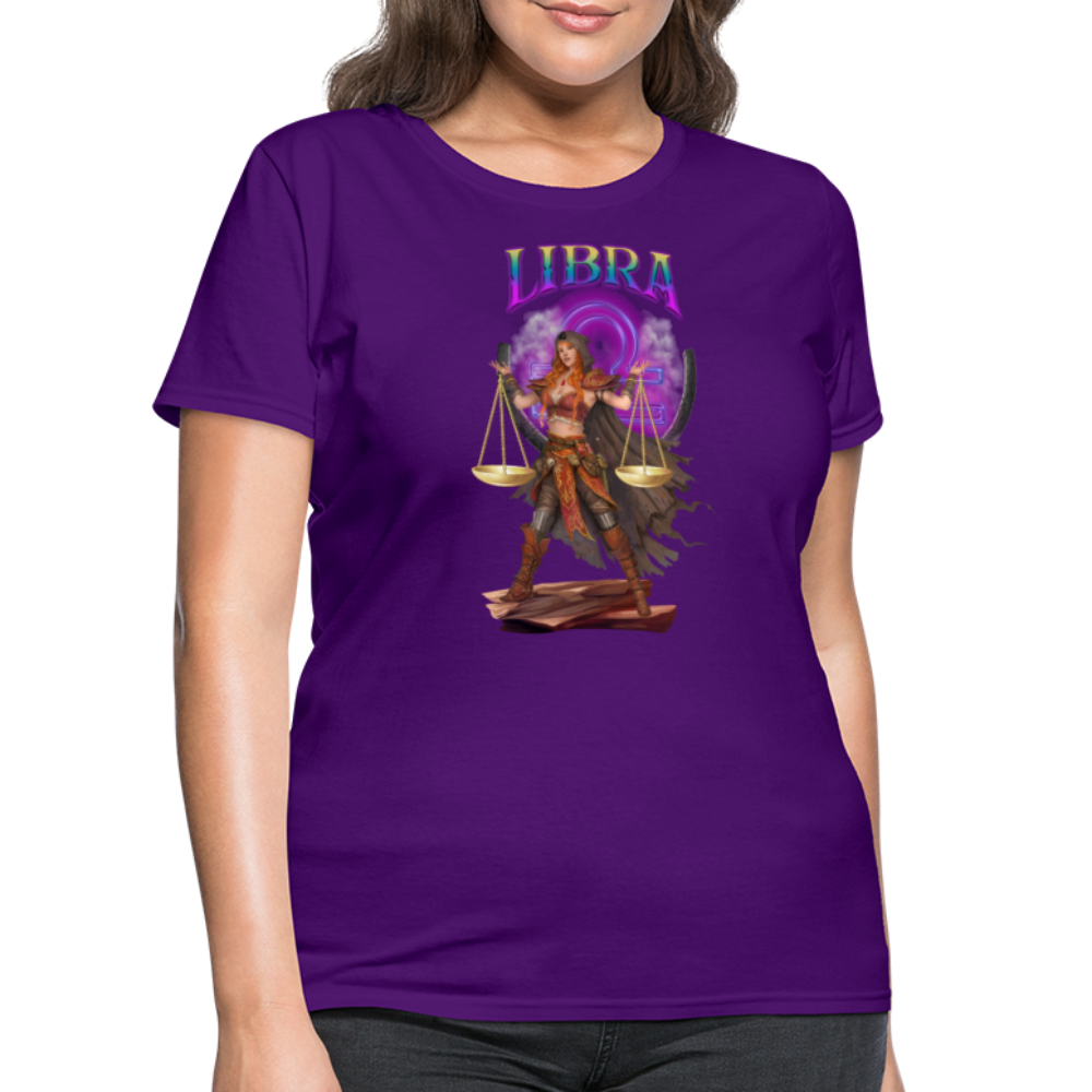 Astral Libra Women's T-Shirt - purple