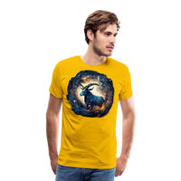 Thumbnail for Men's Mythical Capricorn Premium T-Shirt - sun yellow