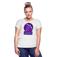 Thumbnail for Women's Neon Sagittarius Relaxed Fit T-Shirt - white