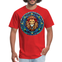 Thumbnail for Men's Mosaic Leo Classic T-Shirt - red