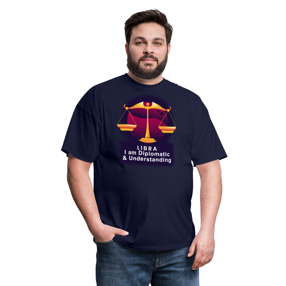 Men's Glow Libra Classic T-Shirt - navy