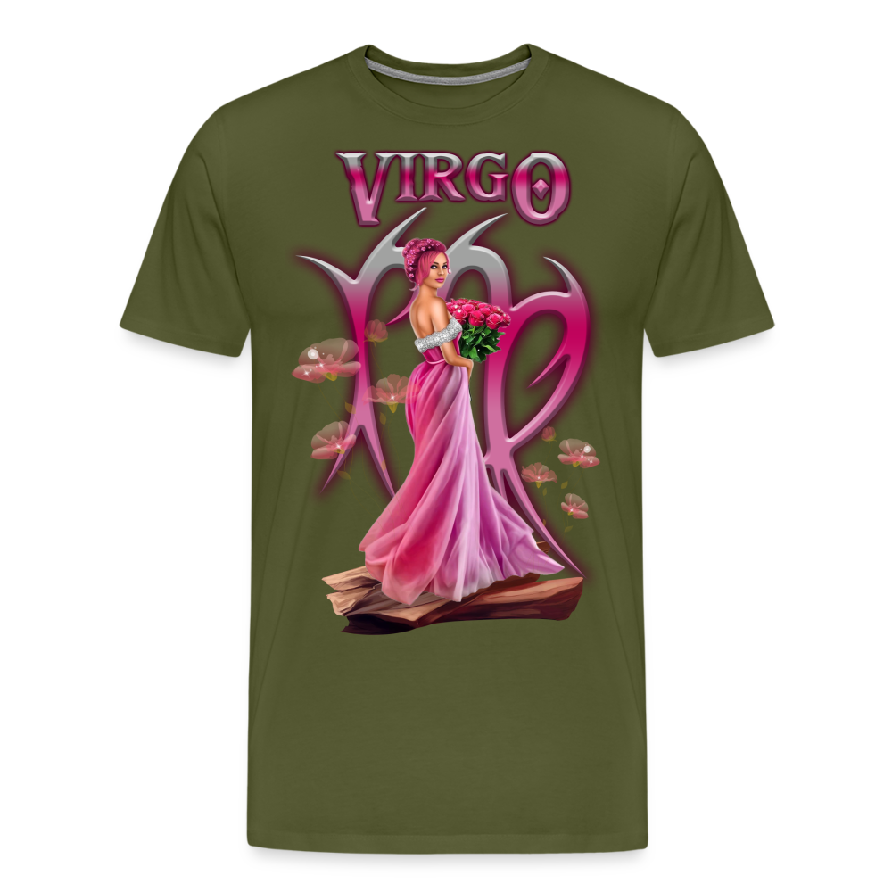 Men's Astral Virgo Premium T-Shirt - olive green