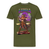 Thumbnail for Men's Astral Libra Premium T-Shirt - olive green