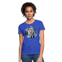 Thumbnail for Women's Mythical Leo T-Shirt - royal blue