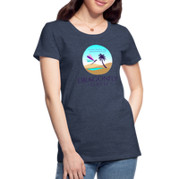 Thumbnail for Women's Dragonfly Oasis V.1 Premium T-Shirt - heather blue