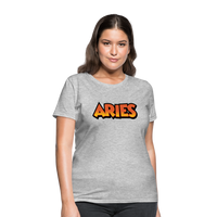 Thumbnail for Women's Aries New Design T-Shirt - heather gray