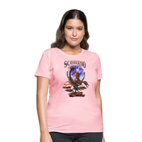 Thumbnail for Women's Astral Scorpio T-Shirt - pink