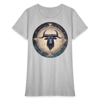 Thumbnail for Women's Mythical Taurus T-Shirt - heather gray