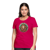 Thumbnail for Women’s Mythical Virgo Premium T-Shirt - dark pink