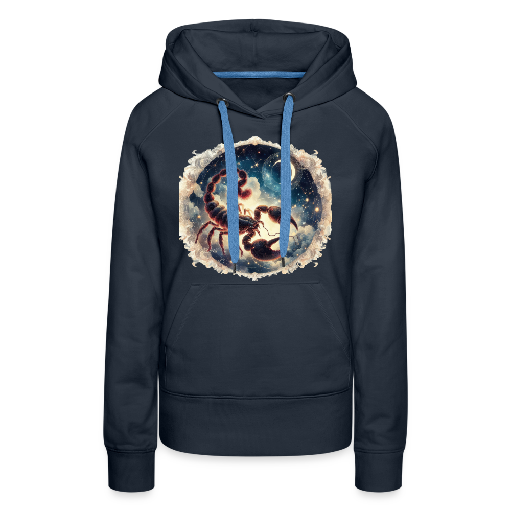 Women’s Mythical Scorpio Premium Hoodie - navy