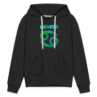 Thumbnail for Women's Power Words Cancer Premium Hoodie - black