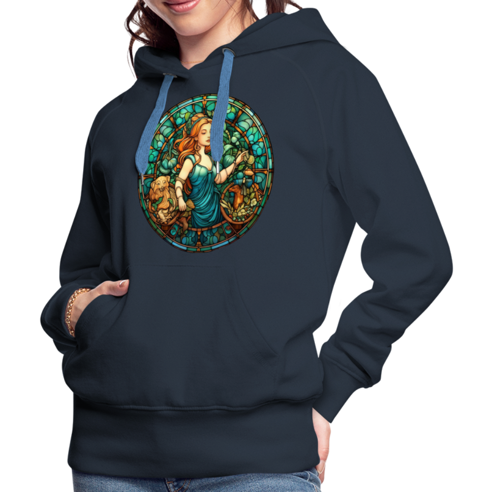 Women’s Mosaic Virgo Premium Hoodie - navy