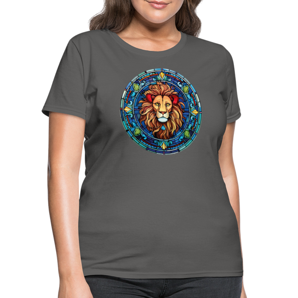 Women's Mosaic Leo T-Shirt - charcoal